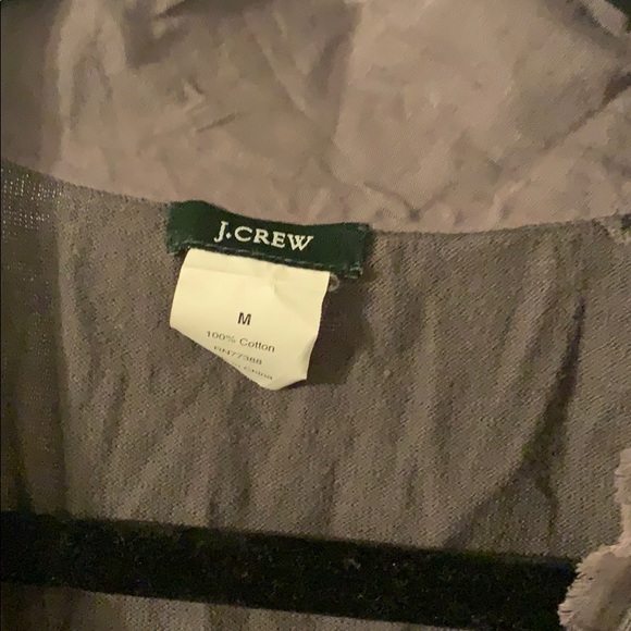 J. Crew grey cardigan. Size M - Picture 2 of 3